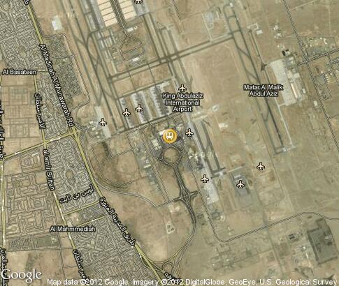 map: Jeddah Airport