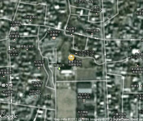 map: Kaichi School Museum