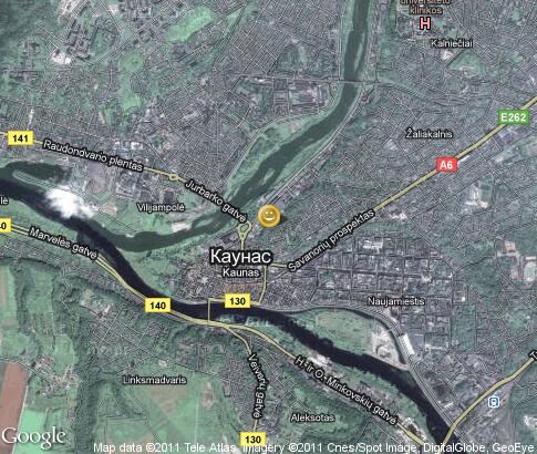 map: Kaunas Nightlive 