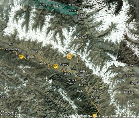 map: Ladakh