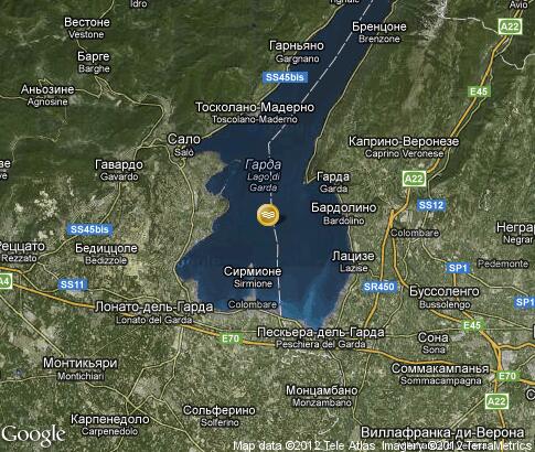 map: Lake Garda
