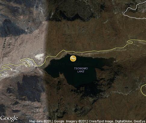 map: Lake Tsongmo