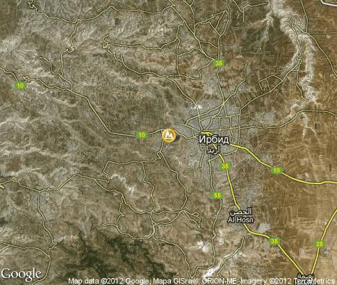 map: Landschaft Irbid