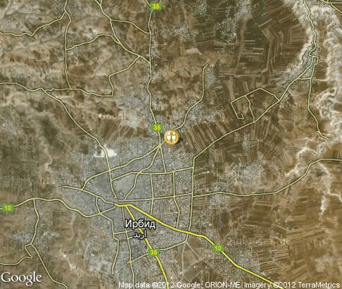 map: Local people Irbid