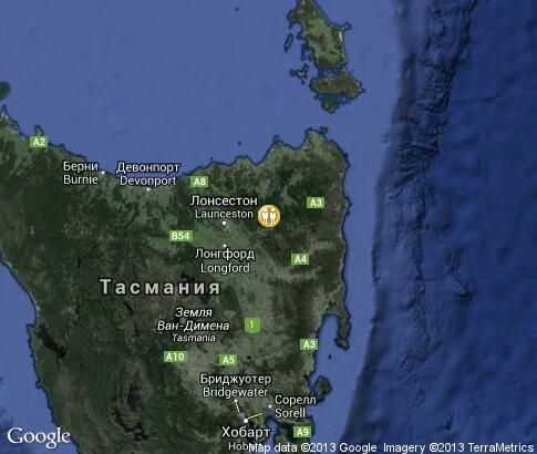 map: Making Lavender Oil in Tasmania