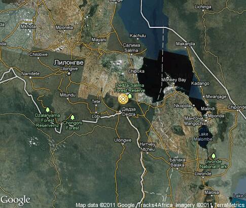 map: Malawi Ceramics Manufacturers