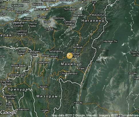 map: Manipur
