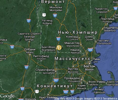 地图: Maple Syrup in New Hampshire