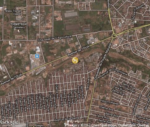 地图: Market in Bujumbura