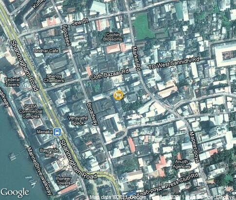 地图: Market in Kochi