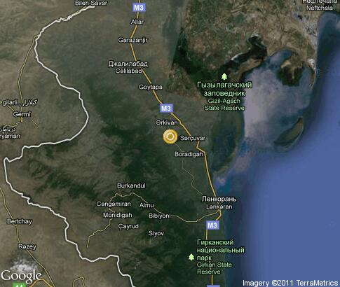 map: Masally Rayon
