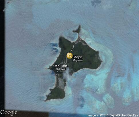 map: Mayreau Island