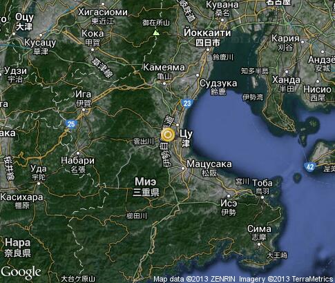 map: Mie Prefecture