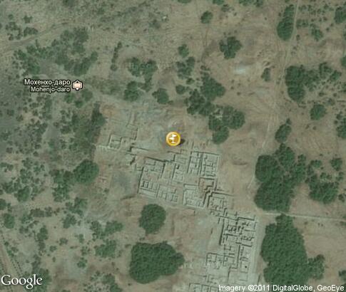 map: Mohenjo-daro