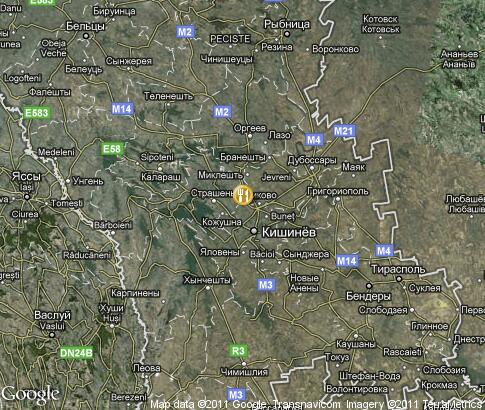 map: Moldovan cuisine