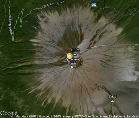 карта:  Гора Фудзи