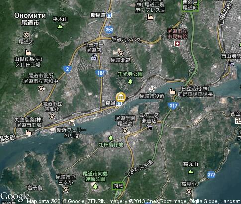 map: Museums of Onomichi