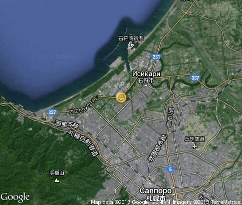 map: Music Festivals in Sapporo