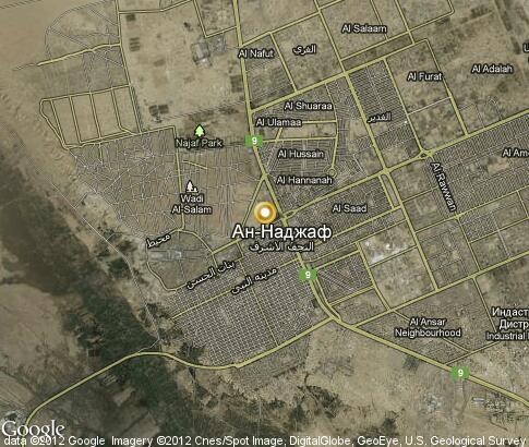 map: Najaf