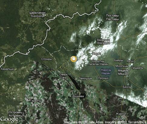 map: Narochansky National park