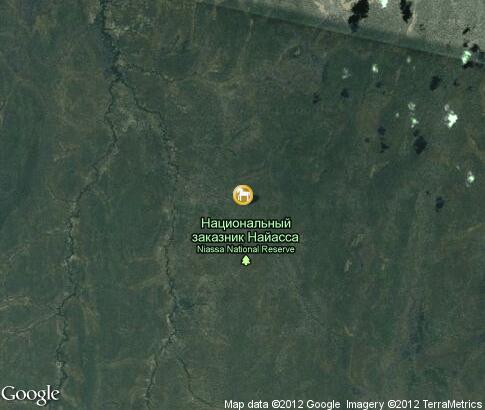 マップ: Niassa Reserve