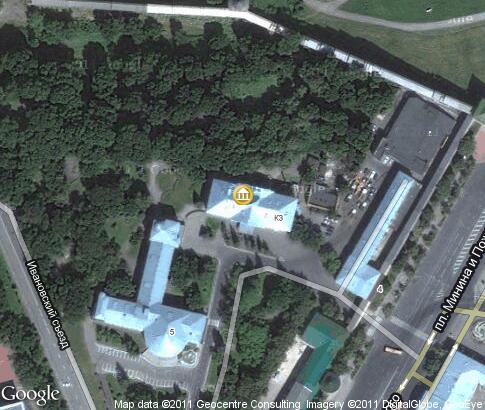 map: Nizhny Novgorod State Art Museum