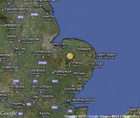 map: Norfolk