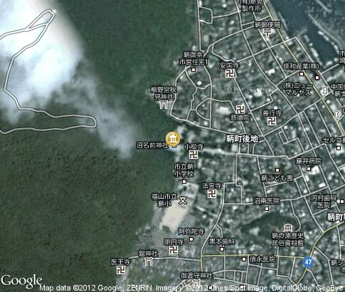 地图: Nunakuma Shrine