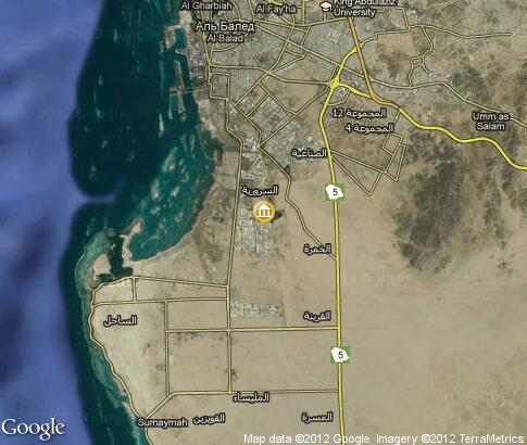 地图: Old city Jeddah