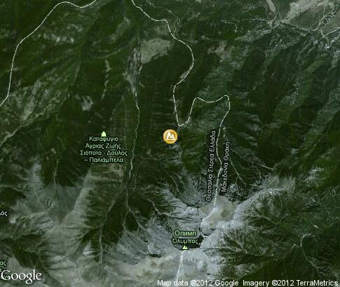 map: Olympus landscape