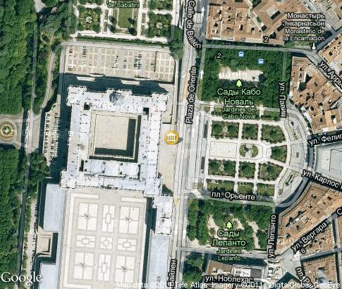 map: Palacio Real de Madrid