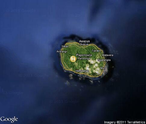 map: People of Cook Islands