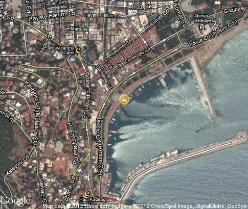map: Port Alanya