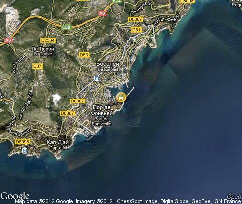 map: Port of Monako
