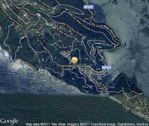 map: Portofino