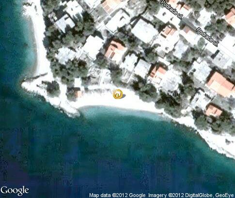 map: Punta Rata beach