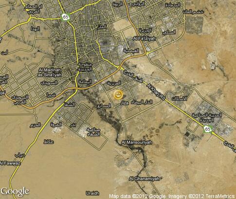 карта: Гонки на верблюдах в Эр-Рияде
