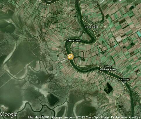 map: Rafting on the Kupa