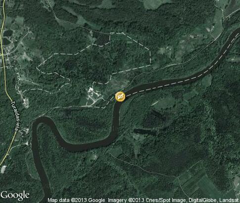 地图: Rafting on the river Gauja