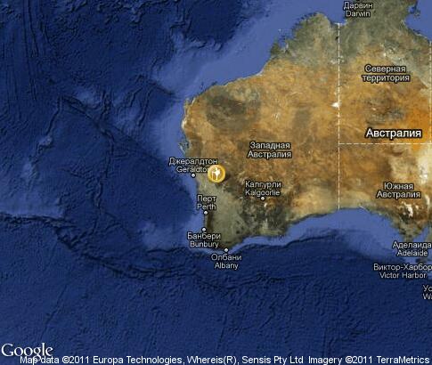карта: Активный отдых в Австралии