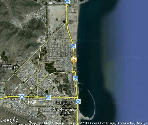 マップ: Resort, Fujairah