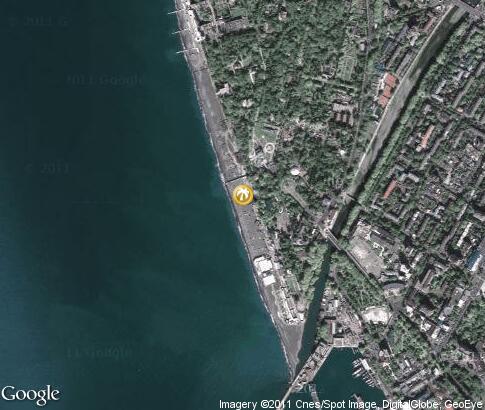 地图: Resort Sochi, Beaches
