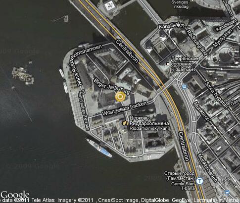 地图: 骑士岛, 斯德哥尔摩