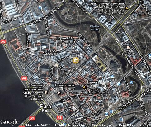 map: Riga Classical Music