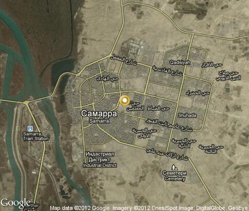 map: Samarra