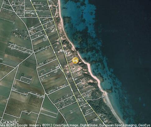 map: Sani Beach Hotel