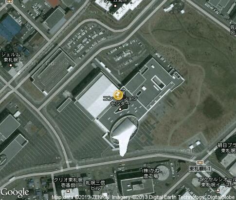地图: Sapporo Convention Center