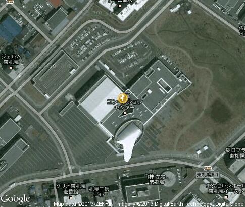 map: Sapporo Convention Center map: Sapporo Convention Center