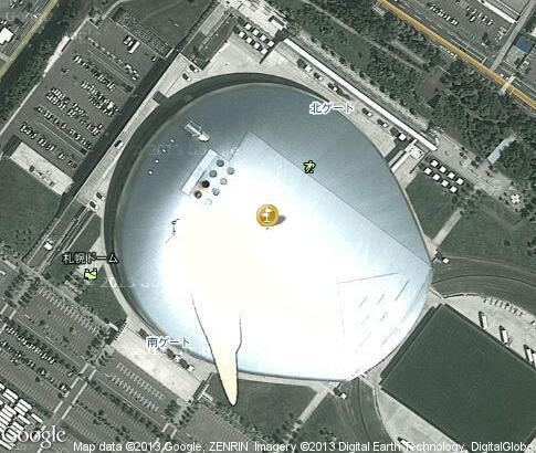 map: Sapporo Dome