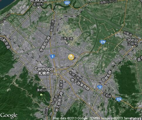 map: Sapporo Museums